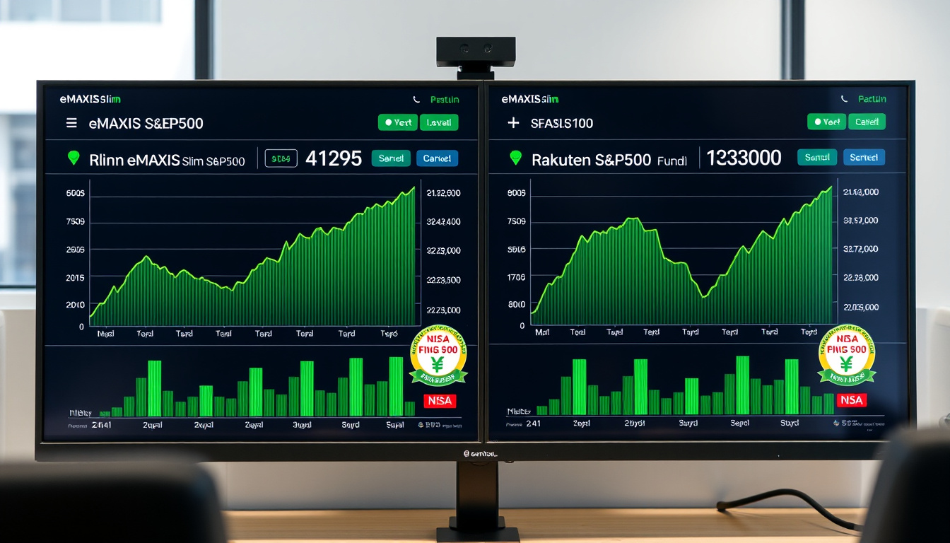 いーまきしすすりむ S&P500 eMAXIS Slimと楽天版の徹底比較 新NISAおすすめ - Japan pulse